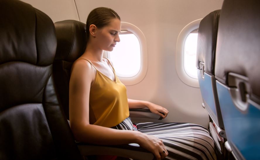 Are you experiencing back pain during an airplane ride?